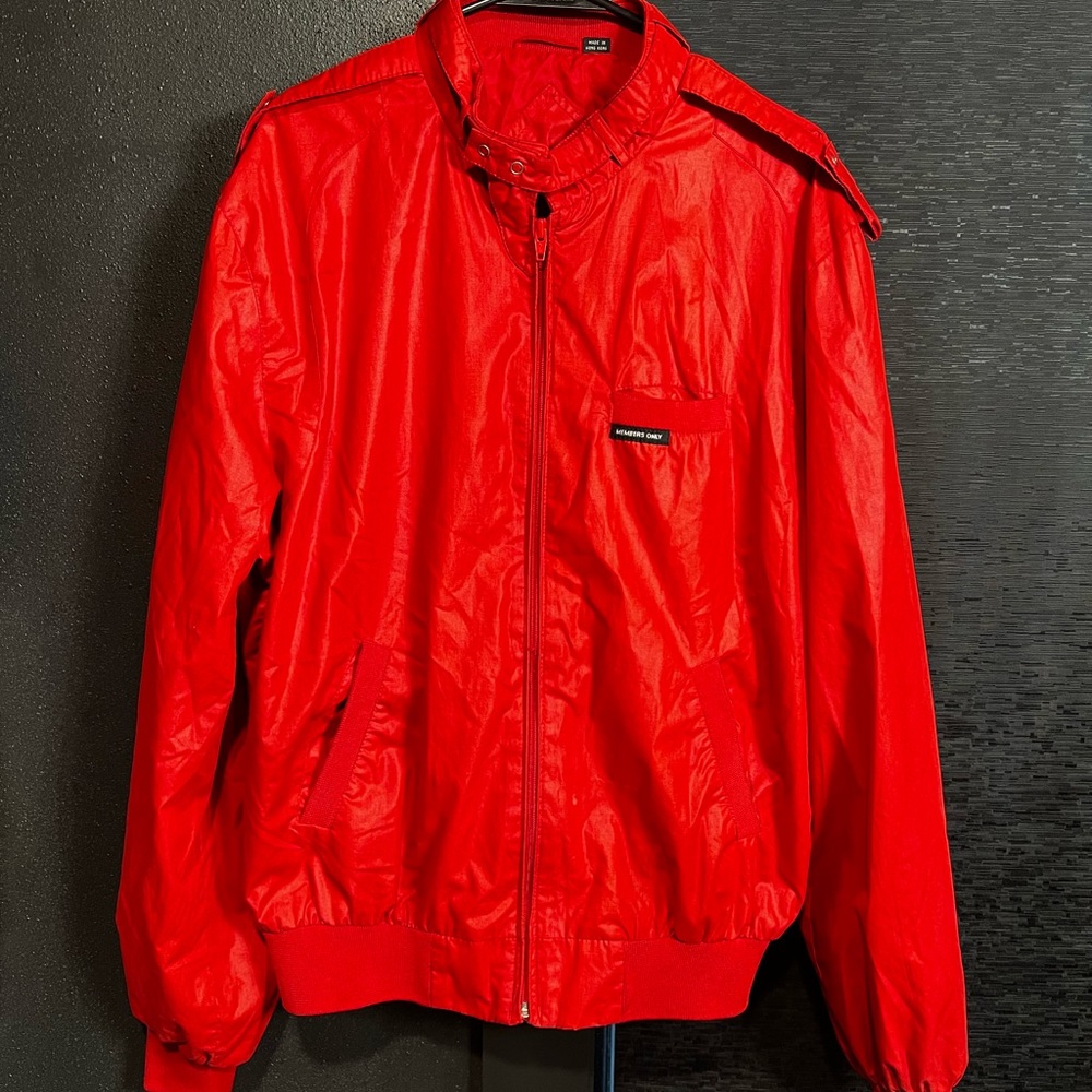 Member’s Only vintage jacket